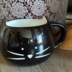 NIB KoolKatKoo Ceramic Cat 12oz. Mug